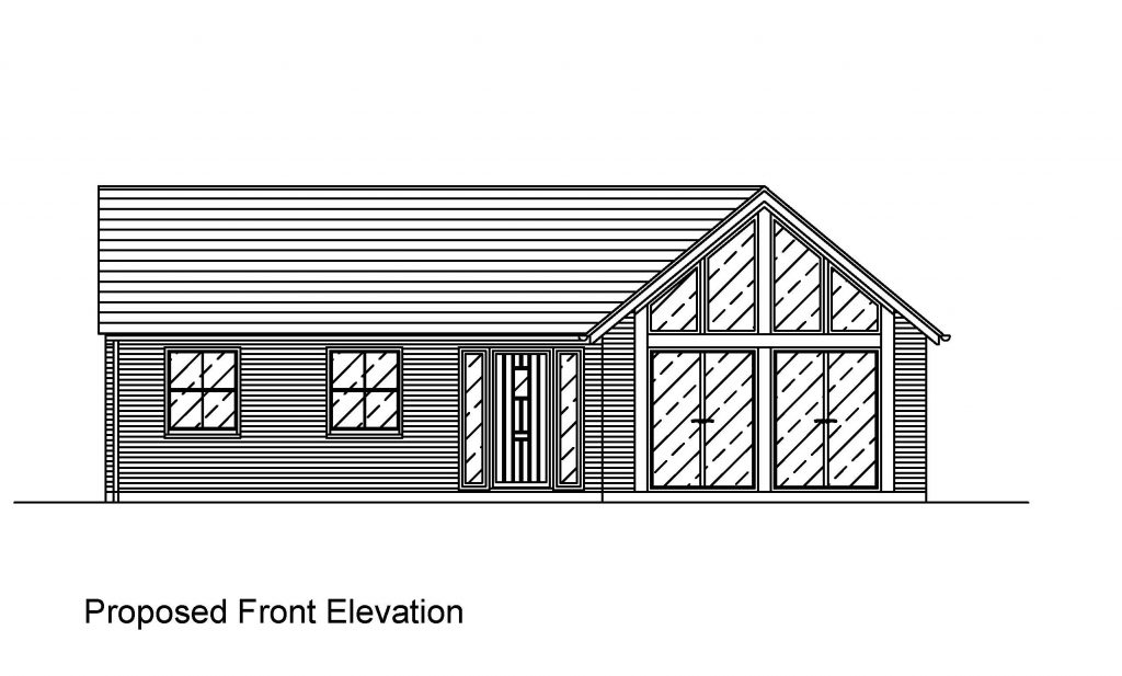 Planning permission secured for a replacement dwelling, annexe, stables